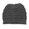Pile Hat Men's New Winter Warm Knitted Hat Solid Color Ear Protection Simple Knitted Headhat Warm Casual Hat Men