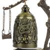 Bronze Buddhist Bell Ornament Alloy Bronze Bell Statue Dragon Bell Decoration  Home Office Decor