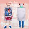 Halloween Roboter-Outfit Kreatives Cosplay-Kostüm Polyester Unisex Für Erwachsene Jugendliche Bühne