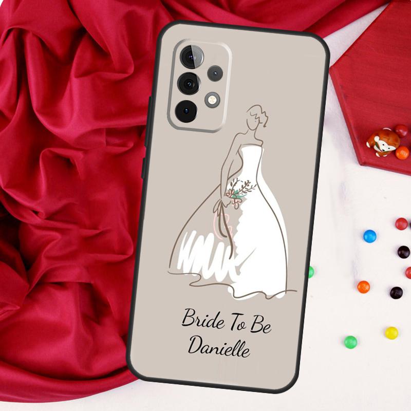 

Personalised Wedding Bride Soon to Be Funda For Samsung Galaxy A54 A34 A14 A13 A23 A33 A53 A73 A12 A22 A32 A52 A51 A71 Case Samsung A13 4G