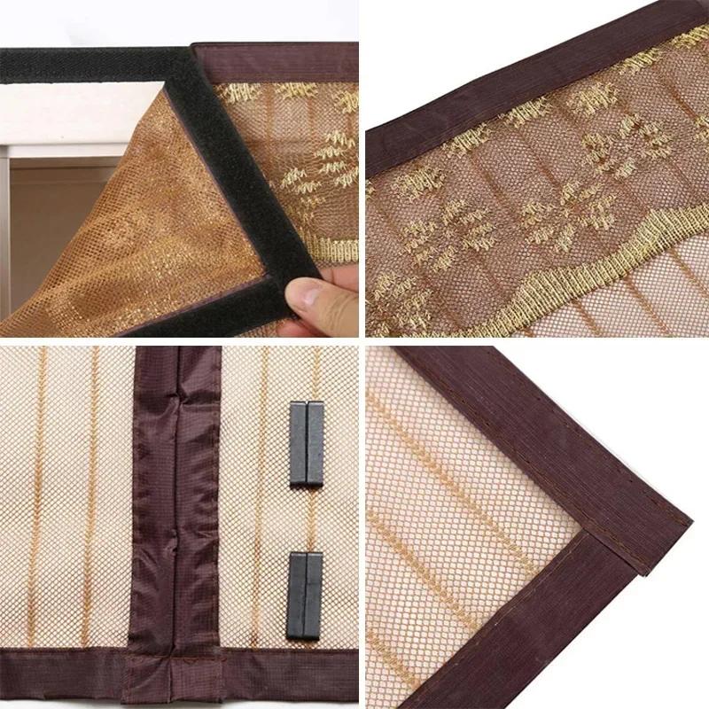Mosquitero Para Ventana Ajustables Lavable Transpirable Mosquitero for House Windows Anti-Insect Bug Mosquito Magnetic Window