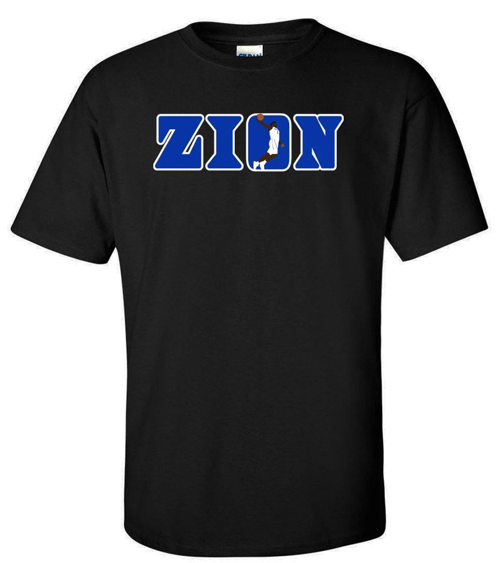 BLACK Zion Williamson Duke Blue Devils Zion T-Shirt XXL
