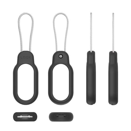 Polohovací ochranné pouzdro pro Galaxy Smarttag 2 Silný silikon Shell Transparentní Nárazuvzdorný Prachotěsný Proti poškrábání Proti ztrátě Plná ochrana