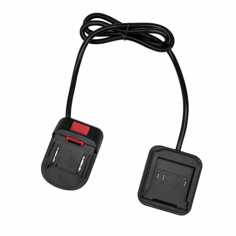 Power Tool Battery Detacher With Long Cable Waist Mount Separator For 18V Electric Equipment Maintenance
