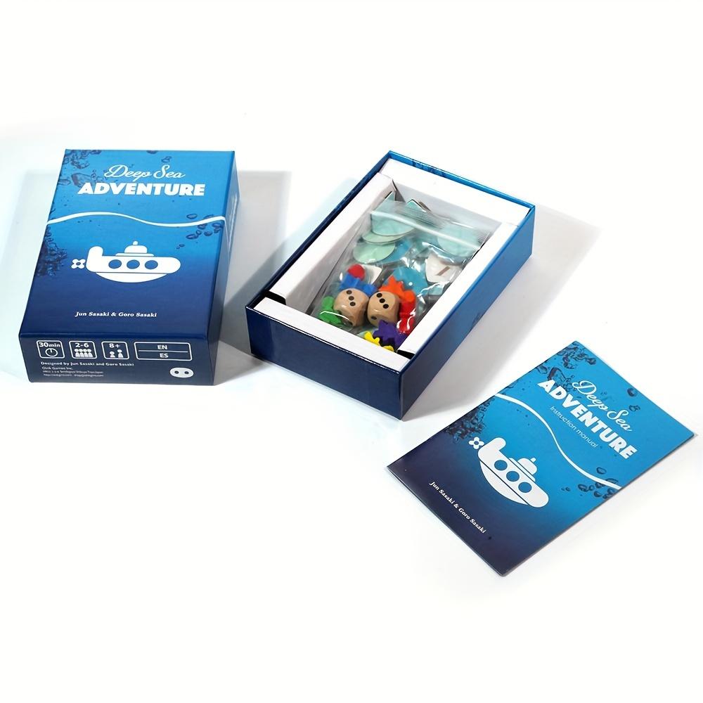 Deep Sea Adventure Strategy Board Game for 2-6 Players Family Card Games