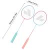 Eisenlegierung Badminton Schläger Mit 3 Nylon Federbällen/1 Tragetasche Für Anfänger Langlebiges Badminton Set Sport Fitnessgeräte