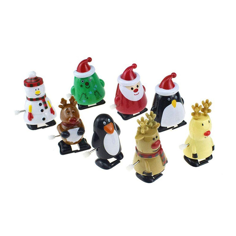 Exquisite Santa Clockwork Wind Up Toys For Kids Christmas Party Bag Stocking Fillers