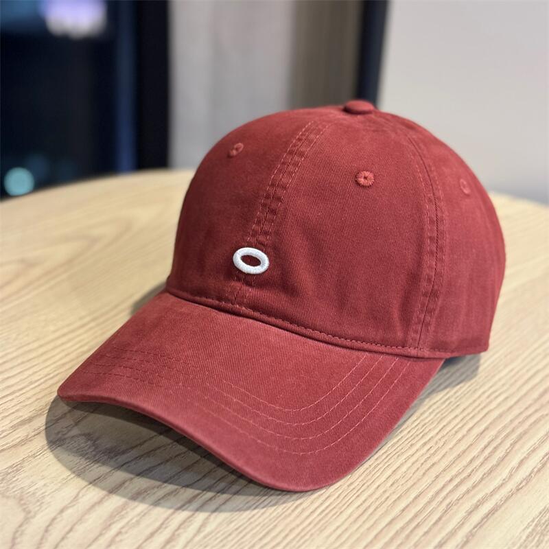 New white casual hat, women's big head circumference baseball cap, small face, enlarged and deepened soft top cap
