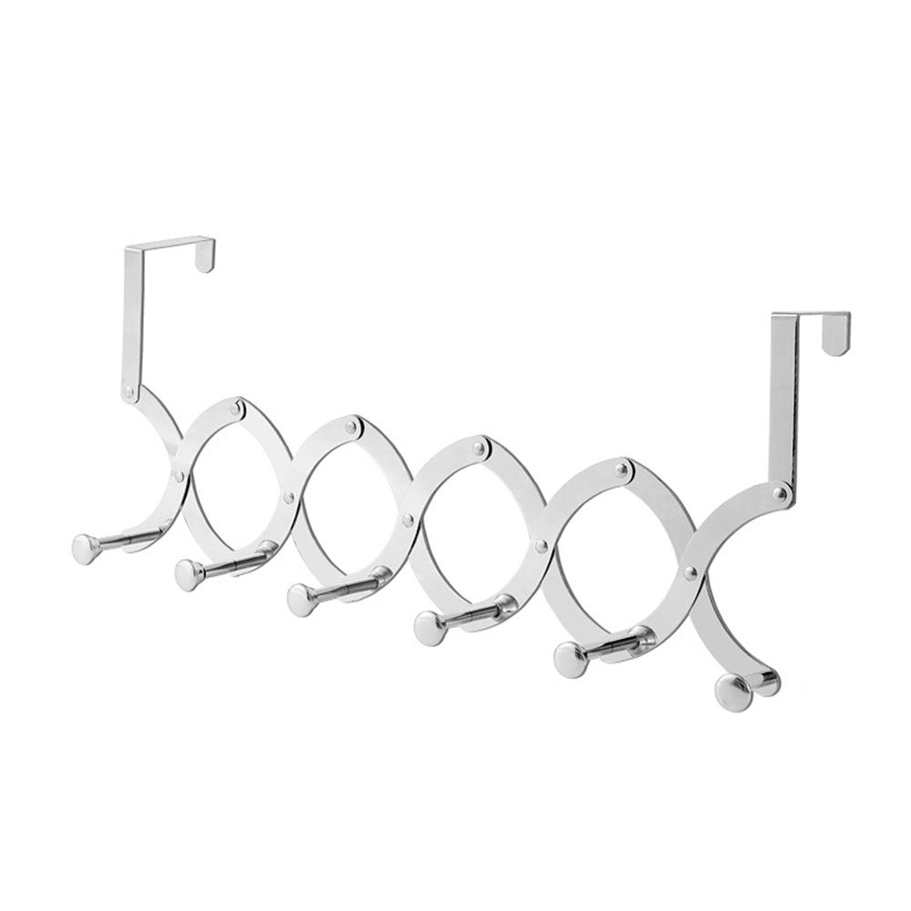 Adjustable Clothes Hanger Stainless Steel Hook As Shown In The Picture Compact Storage Solution Long-lasting Durability