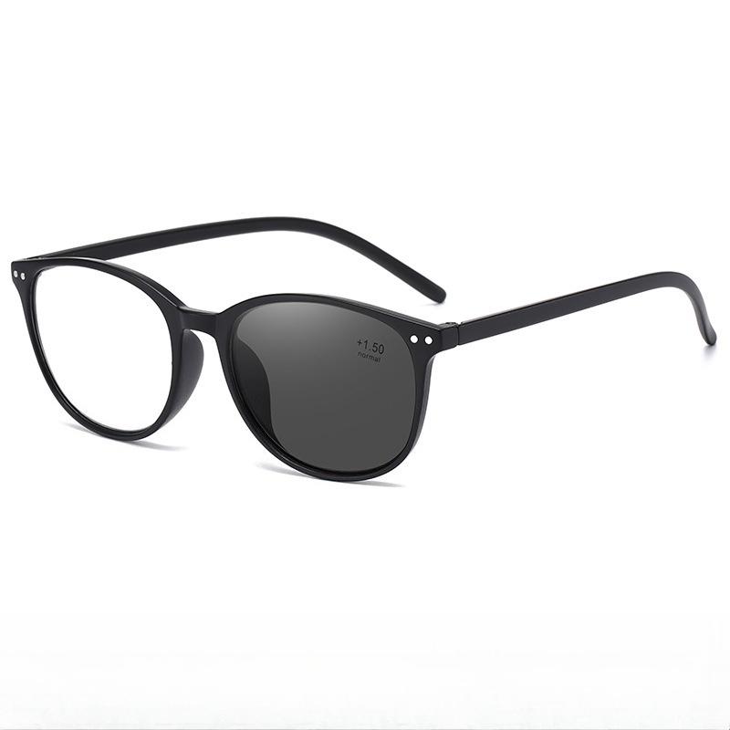 New Single Light Photochromic Anti Blue Presbyopia Glasses Versatile and Fashionable Ultra Light High-definition Glasses