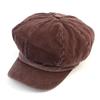 Universal Chemistry Belted Hard Washing Burgundy Newsboy Cap