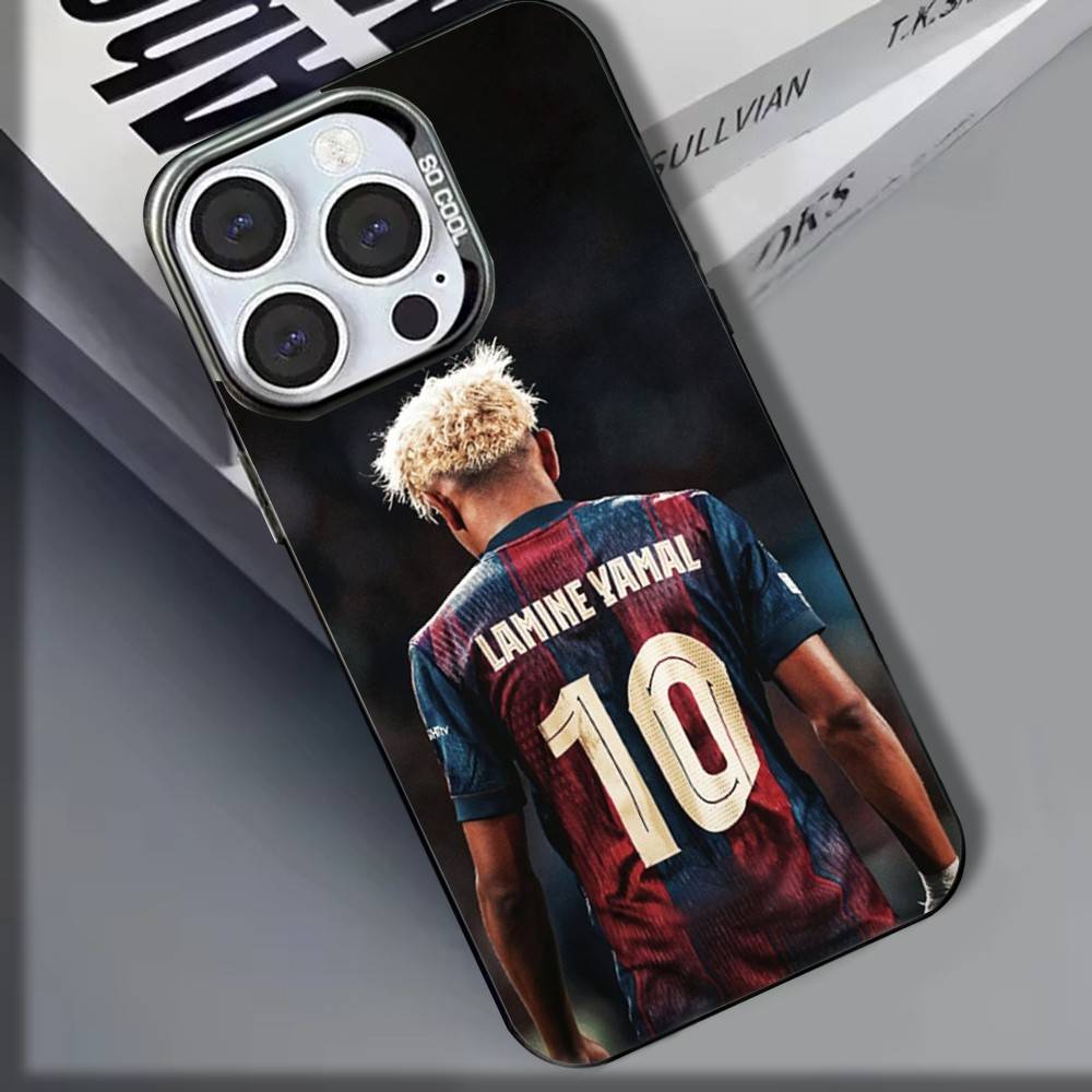 L-Lamine Yamals No 10 Phone Case For iPhone 16,15,14,13,12,11,8,7,Pro,Max,Plus,Mini,XS,SE Shockproof Matte Cover