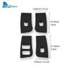 Silicone 4pcs Window Lifter Switch Trim Cover for Tesla Model Y Juniper Launch 2025 2026-UP Control Car Interior Accessories