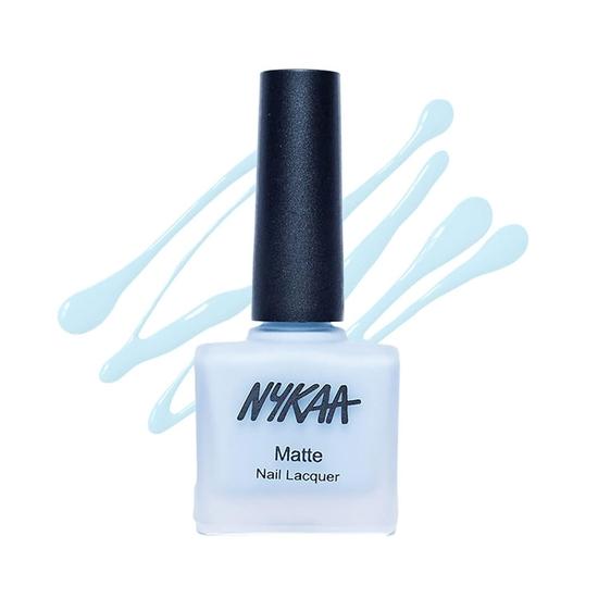 

Матовый лак для ногтей Nykaa - Черничный макарон, № 18 (9 мл)