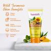 NutriGlow Wild Turmeric Face Wash with Liquorice & Sunflower Extracts For Glowing Skin, Improve Your Skin Texture, Fight With Pollution & Dust, Re