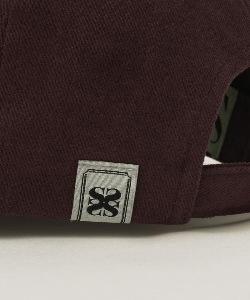 Seteo Bon Voyage 5 Panel Ball Cap Burgundy