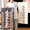 30 Fächer Unterwäsche-Organizer, BH-Organizer, doppelseitig, zum Aufhängen von Kleidung, Organizer für Unterwäsche, BH, Höschen, Socken