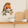 Robins Hintergrunddekorations- und Verschönerungsaufkleber für Wohnzimmer, Küche und Esszimmer