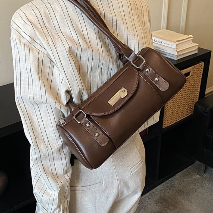 Retro baguette bag women's shoulder underarm bag