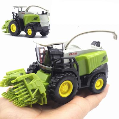 Metall-Farm-LKW Landwirtschaftlicher Mähdrescher Auto Modell Kinder Spielzeug Fahrzeuge Landwirt Traktoren Auto Lernspielzeug für Kinder 1:42