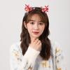 1PC Hair Band Glowing Headwear Hair Accessories Elk Pulp Antlers Party Prop Christmas Headband LED Light