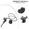 43mm Left Hydraulic Brake Master Caliper Rear Hand Hydraulic Disc Brake Assembly For Most Dirt Bikes ATV Quad 110cc 125cc 140cc