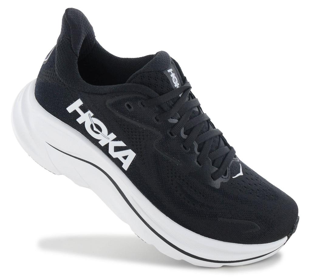 HOKA CLIFTON 10 W - Damen Laufschuhe Running Schuhe Schwarz 1162031-BWHT ORIGINAL