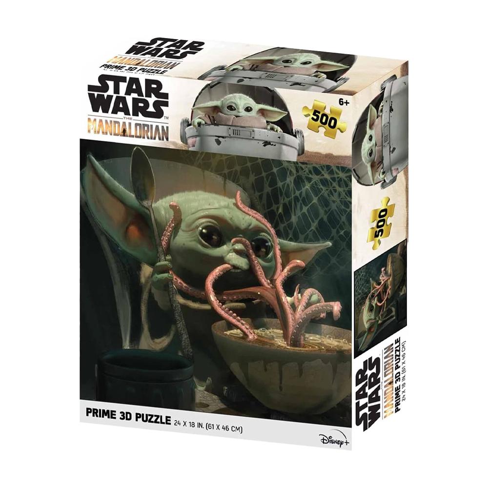 Star Wars: The Mandalorian Eating Grogu Jigsaw Puzzle