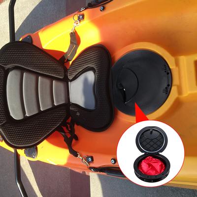 Capac trapă kayak 9" Kit capac trapă placă punte cu geantă de depozitare pentru barcă gonflabilă marină, caiac, dinghy, echipament de pescuit