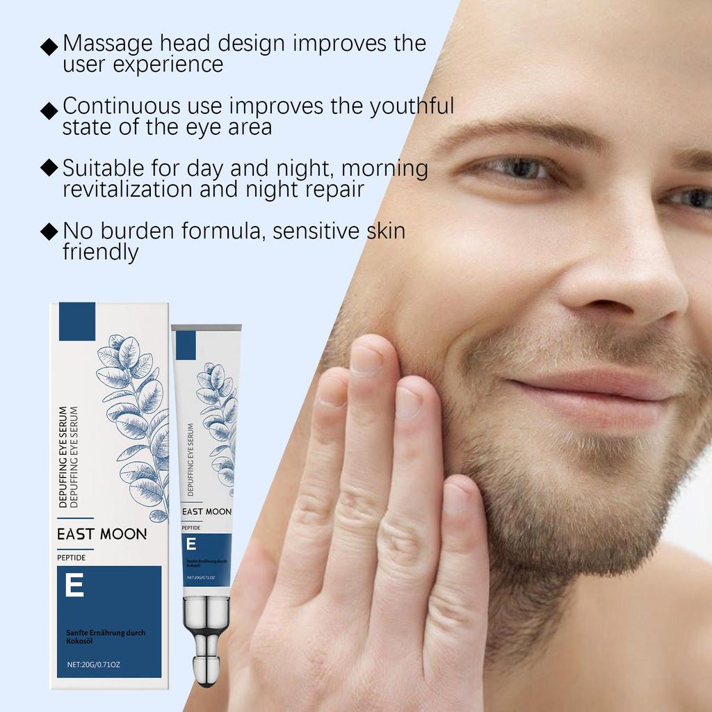 East Moon Moisturizing Men's Eye Cream Fades Fine Lines Of Eye Improves Puffiness Brightens And Tightens Eye Weeks