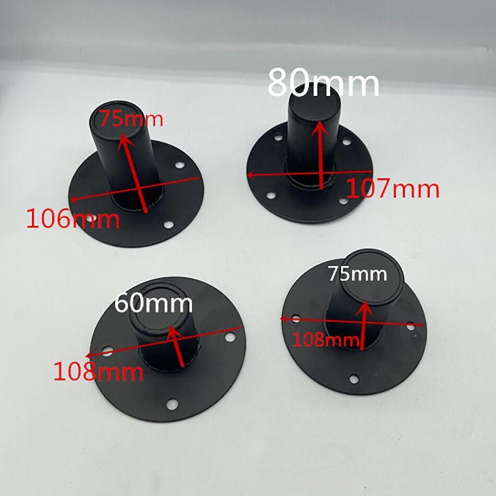 1Pcs Iron Lower Sound Speaker Base Holder Mounting Base Tray  for Stage DJ Studio Audio Equipment