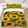 3pcs Bedding Set Sunflower Field Includes 1 Comforter + 2 Pillowcases, Without Pillow Inserts, Soft Comfortable,Bedding Set,a0909017