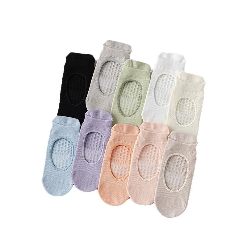 Women's Summer Thin Professional Pilates Yoga Indoor Sports Fitness Non Slip Socks