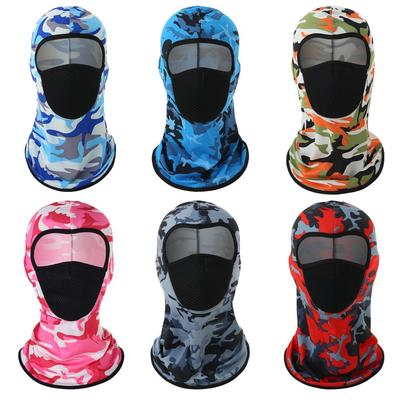 Cross-Border Cycling Balaclava: Breathable, Windproof, Dustproof Lycra Face Mask for Outdoor Biking