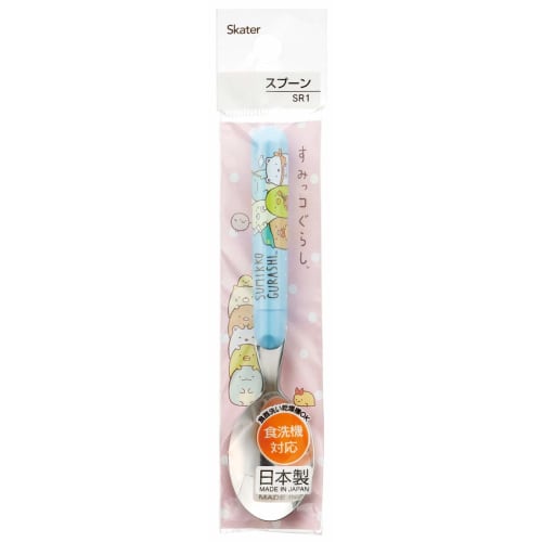 Skater Stainless Steel Children's Spoon Made in Japan Sumikko Gurashi Camp SR1-A
