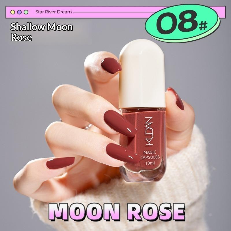 No-bake, Quick-drying, Odorless, Fine Glitter, Sparkly, Nude, Water-based, Peel-off Nail Polish.