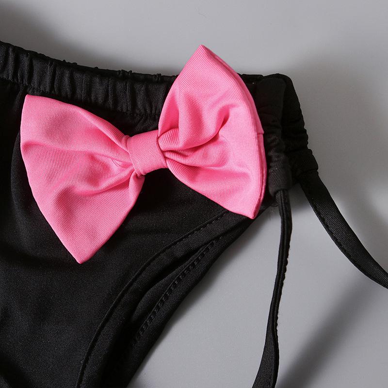 Girls' Two-Piece Off-Shoulder Ruffle Swimsuit