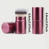 Retractable Kabuki Foundation Brush Travel Portable Multifunctional Makeup Brush For Liquid, Cream And Flawless Powder Cosmetics