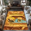 Biene Maja Customized Name Floor Rug Office Rug Perfect for Foyer Hallway Balcony Kitchen Anti-slip Rug Decorate Offices Spiritual Gift