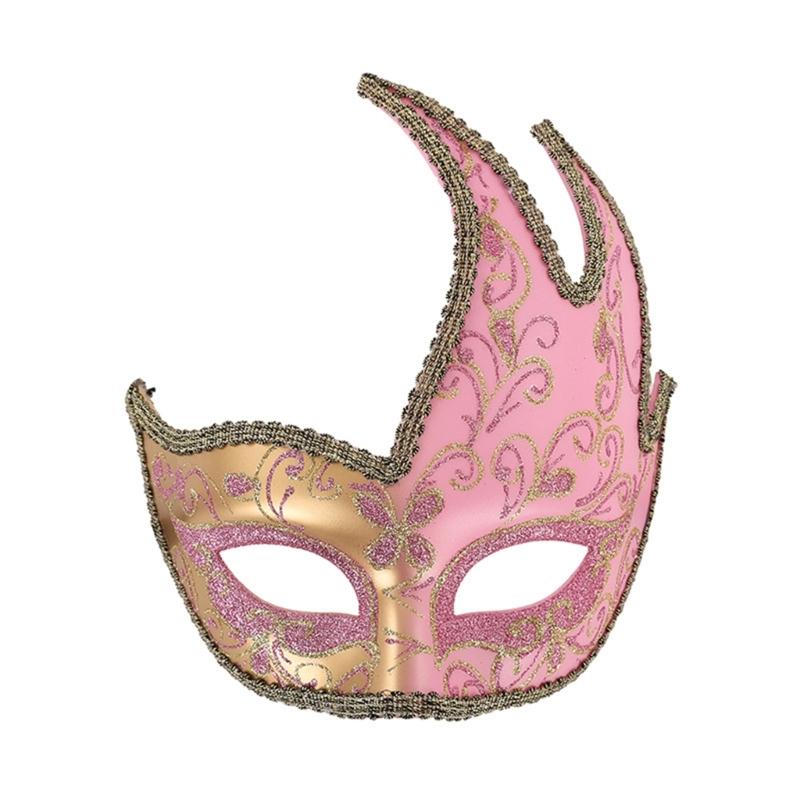 High Simulation Plastic Masquerades Mask For Cosplay Halloween Event Costume Accessory Comfortable Party Prop