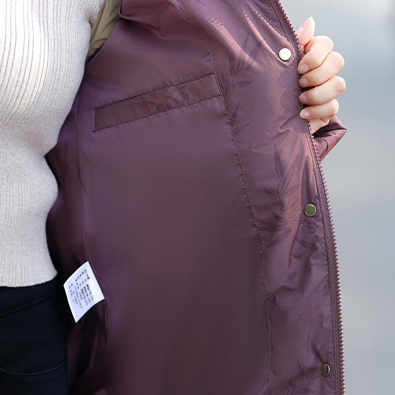 Winter Daunenjacke für Damen Übergröße Oberbekleidung Kapuzen Elegant Dick Warm Daunenmantel Frau Parkas