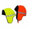 Thickened Trapper Hat Waterproof Warm Bomber Cap Windproof Reflective Strips Design Earflap Hat Winter Outdoor Activities