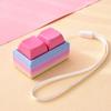 Lightweight Push Button Stress Relieving Toy with Lanyard Sensory Fidget Toy for ADHD Adults Kids Anxiety Relief