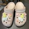 DIY Cute Ice Cream Series Shoe Charms Accessories for Clogs Slide Sandals Garden Shoe Decoration Buckle Pins Boys Girls Gifts