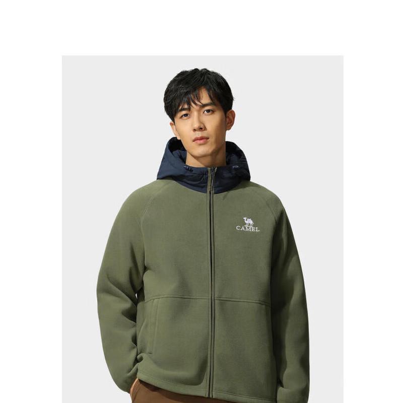 CAMEL JF8352 Unisex Hooded Fleece Jacket XL 6600₽