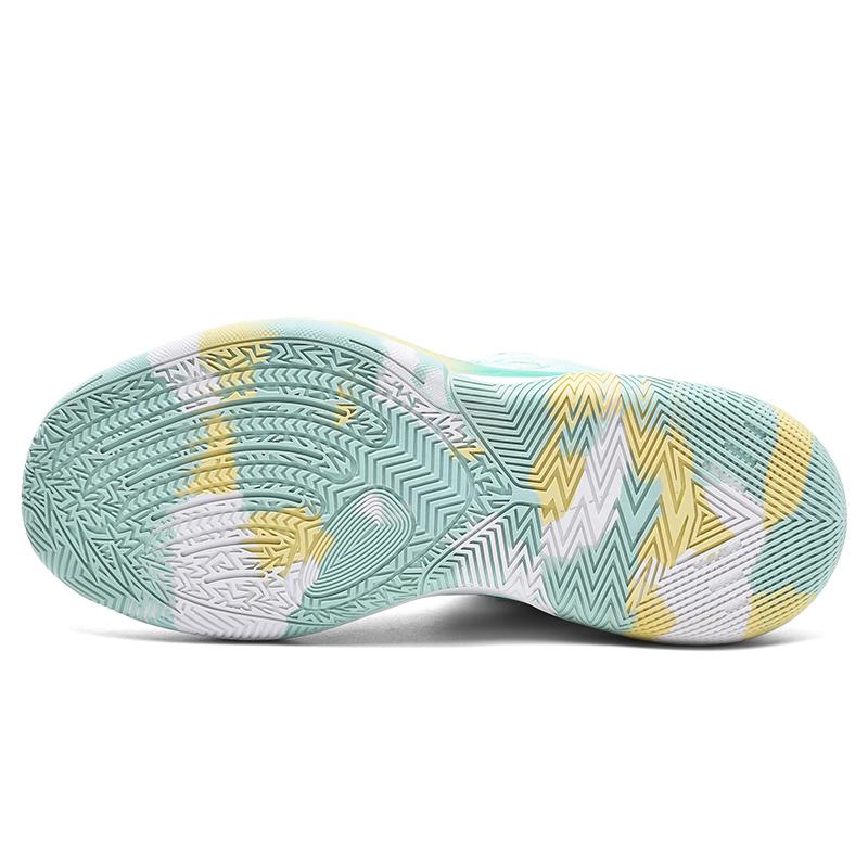 Professionelle Herren Anti-Rutsch High-Top Basketballschuhe Herren Knöchel Basketball-Sneakers Sportschuhe Gymnastiktraining Athletisch Größe 47 48