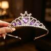 Princess Crown Headband for Girls - Hair Accessories for Little Babies, Ideal for Children's Day