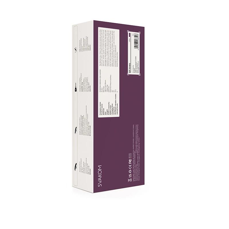 Svakom - Avery Strong Double-Ended Vibrator Lilac