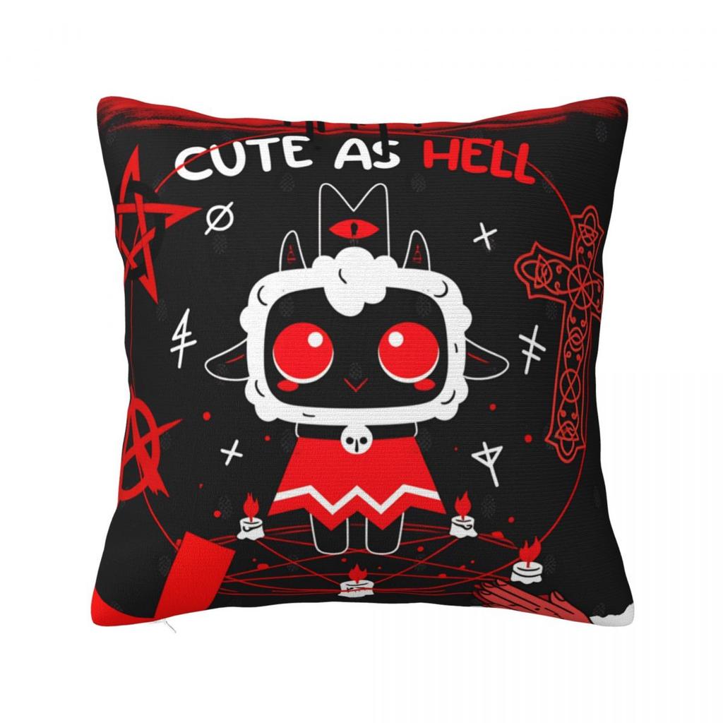 Cult Of The Lamb Pillow Cover Cushion Cover Soft Design Pillow Case Morden Pillowcases For Office Car Home Decorative