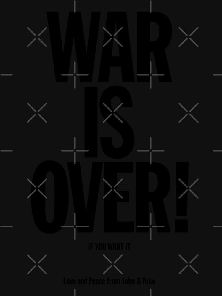 John Lennon John Lennon - War Is Over Classic T-Shirt